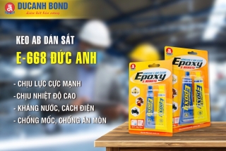 Keo epoxy 2 thành phần dán sắt chịu nhiệt độ cao bao nhiêu? Top keo epoxy dán sắt chịu nhiệt tốt nhất hiện nay